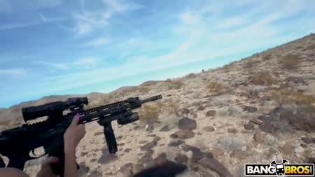 Тренировка на стрельбище закончилась для Eliza Ibarra сексом №2