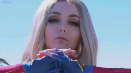 После косплей фотосессии девочка отрабатывает фотки натурой №2