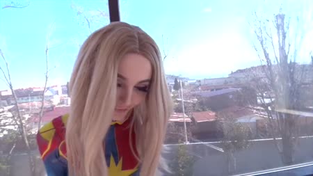 После косплей фотосессии девочка отрабатывает фотки натурой №4