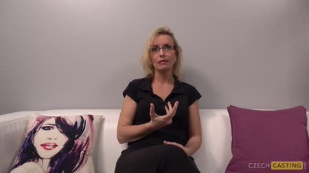 Зрелая блондинка пришла на пробы в порево