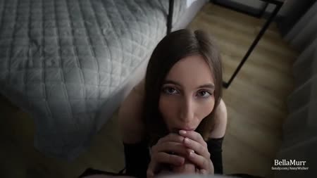 Миленькая русская брюнетка согласилась на домашку №3